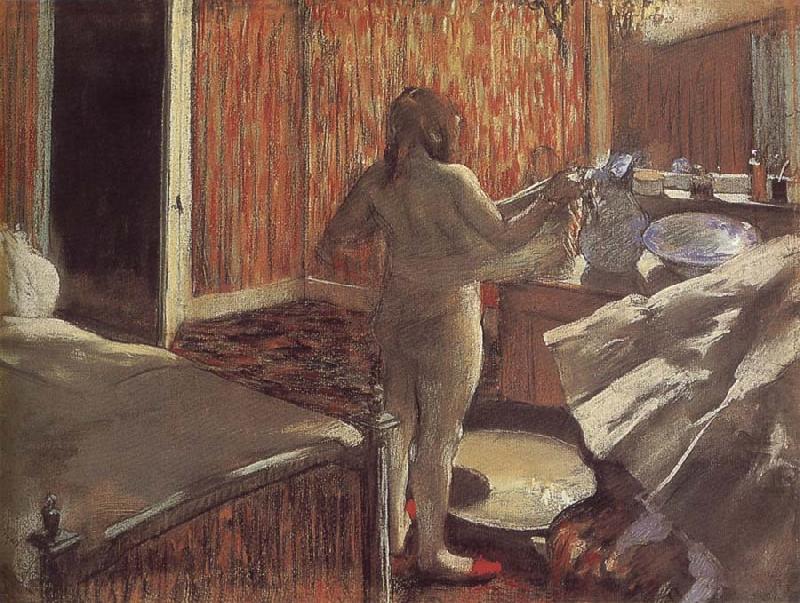 Edgar Degas Bather china oil painting image